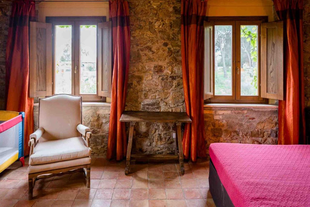 Giuncarico Agriturismo Bio Fattoria Di Pietra מראה חיצוני תמונה